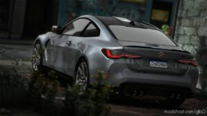 GTA 5 BMW Vehicle Mod: 2021 BMW M4 G82 Kith Add-On / Unlocked (Image #2)