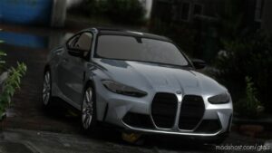 GTA 5 BMW Vehicle Mod: 2021 BMW M4 G82 Kith Add-On / Unlocked (Image #4)