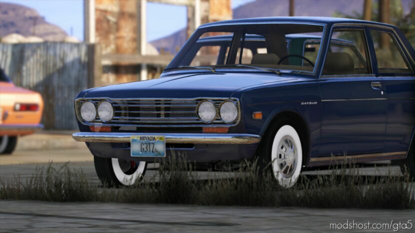 GTA 5 Vehicle Mod: 1970 Datsun 510 Add-On| Extras|Vehfuncs V|Animated|Template (Featured)