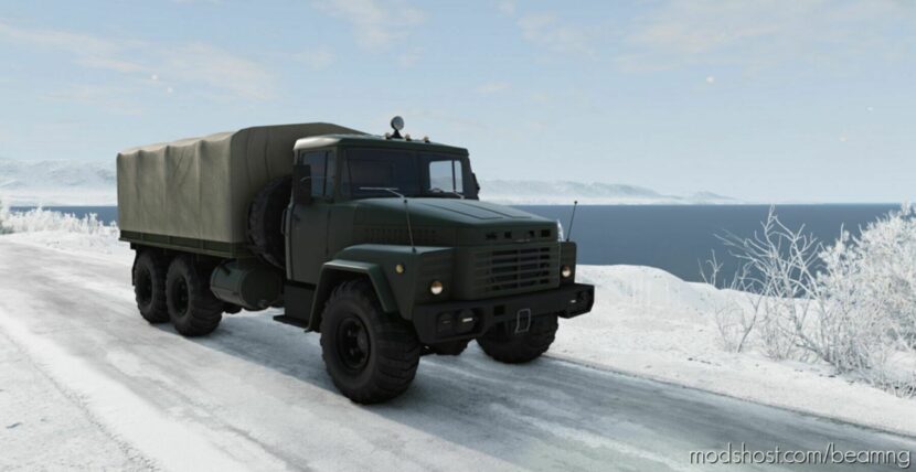 BeamNG Truck Mod: Kraz-250/260 0.29 (Featured)