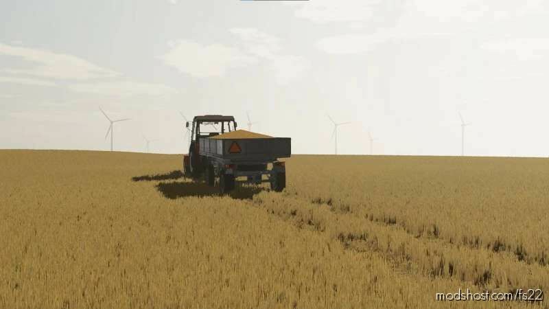 FS22 Textures Mod: High Wheat Stubble With Compaction (Featured)