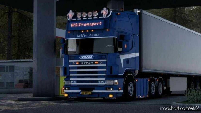 ETS2 Scania Truck Mod: 4 Series WR Transport (Featured)