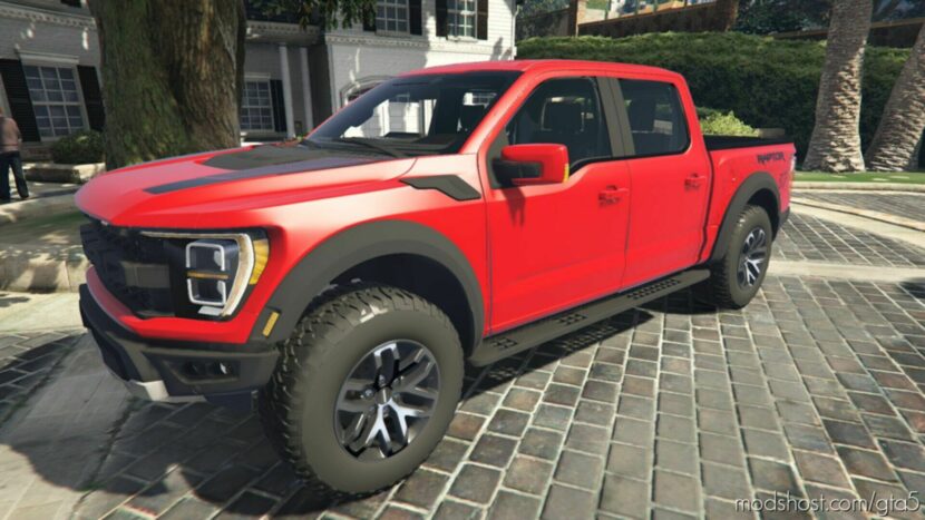 GTA 5 Ford Vehicle Mod: Raptor 2022 Truck (Featured)