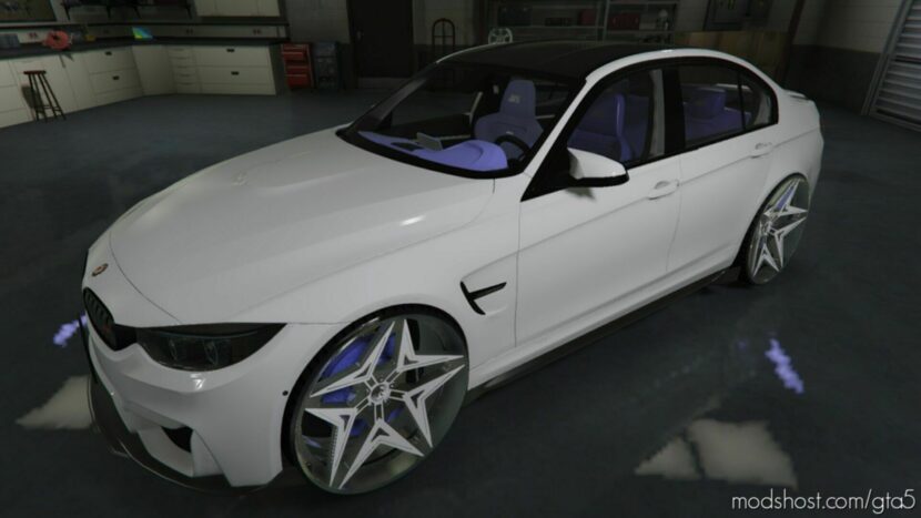 GTA 5 BMW Vehicle Mod: M3 Manhart Jahre Custom (Featured)