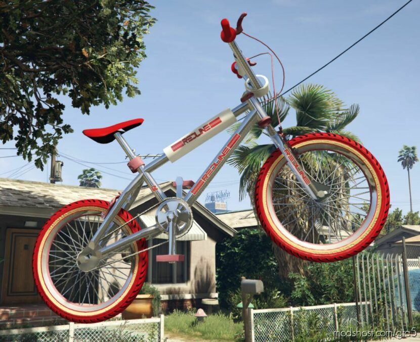 GTA 5 Vehicle Mod: 1982 Redline BMX Knock-Off Add-On / Replace V1.2 (Featured)