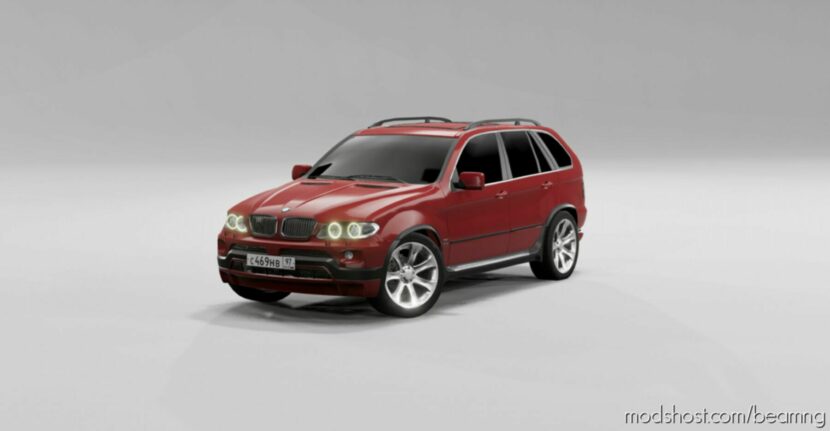 BeamNG BMW Car Mod: X5 E53 V1.1 0.29 (Featured)