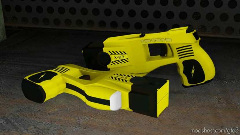 GTA 5 Weapon Mod: X23 Taser (Featured)