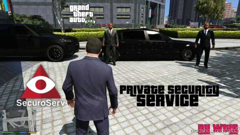 GTA 5 Script Mod: Private Security Service (A Bodyguard MOD) V2.1M (Featured)