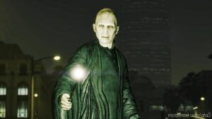 GTA 5 Player Mod: Voldemort From Harry Potter Add-On PED (Image #5)