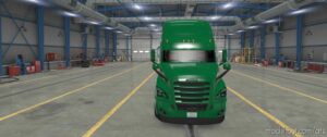 ATS Mod: Cascadia Green Skin 1.48 (Image #3)