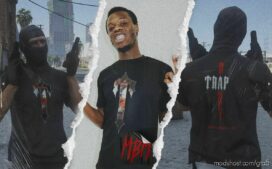 GTA 5 Player Mod: MBM – Trapstar J-Hus Tshirt Drop (Image #2)