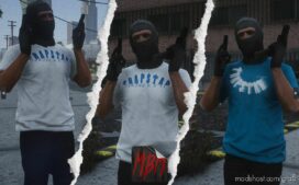 GTA 5 Player Mod: MBM – Trapstar J-Hus Tshirt Drop (Image #4)