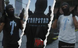 GTA 5 Player Mod: MBM – Trapstar J-Hus Tshirt Drop (Image #5)