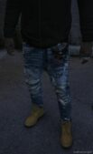 GTA 5 Player Mod: Bandanas For Sagged Jeans | Franklin | (Image #4)