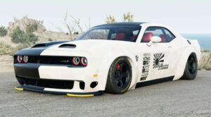 BeamNG Dodge Car Mod: Challenger SRT 392 0.29 (Featured)