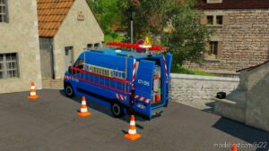 FS22 Renault Vehicle Mod: Master 2020 (Enedis) (Image #3)