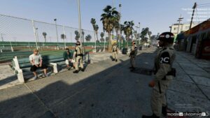 GTA 5 Military Player Mod: Arvn Military Police (60S Version) (Image #4)