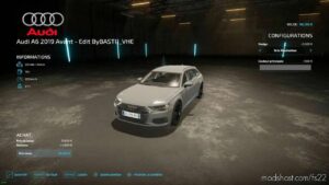 FS22 Audi Car Mod: A6 Avant 2019 Edited (Image #2)