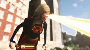 GTA 5 Player Mod: CW Supergirl V4.0 Add-On PED (Image #4)