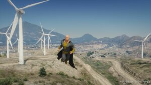 GTA 5 Player Mod: Black Adam 2022 Add-On PED V1.1 (Image #4)