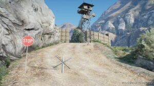 GTA 5 Military Map Mod: Canyon FOB V1.1 (Image #3)