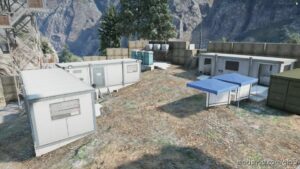 GTA 5 Military Map Mod: Canyon FOB V1.1 (Image #5)