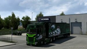 ETS2 Military Mod: Skin Military For Scania S Highroof (Featured)