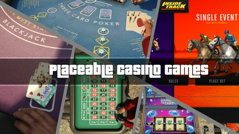 GTA 5 Script Mod: Placeable Casino Games V2.0 (Featured)