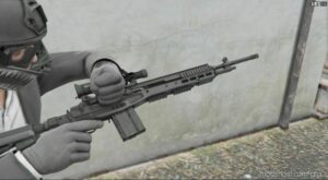 GTA 5 Weapon Mod: Mwr-M14 Animated (Image #5)