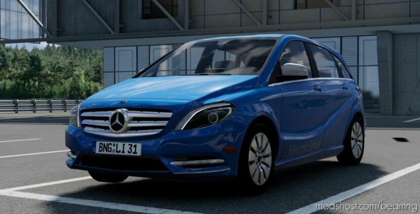 BeamNG Mercedes-Benz Car Mod: 2011-2014 Mercedes-Benz B-Class V1.2 0.29 (Featured)