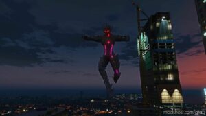 GTA 5 Player Mod: Mecha Ultraman – Bemular Add-On PED V2.0 (Image #2)