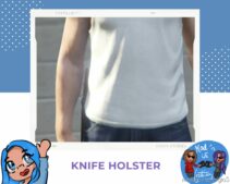 GTA 5 Player Mod: Knife Holster (Image #2)