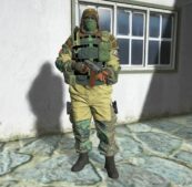 GTA 5 Player Mod: R6 Siege, Kapkan Add-On PED V2.0 (Image #2)