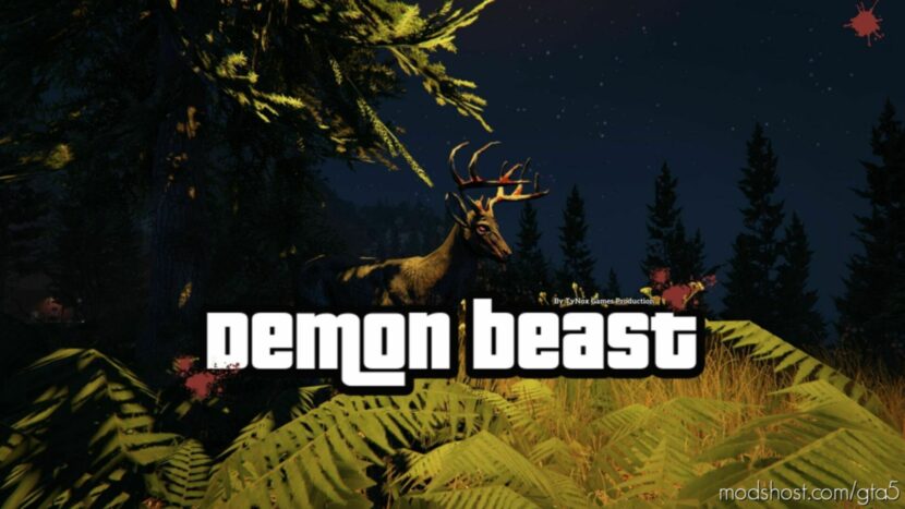 GTA 5 Player Mod: Demon Beast (Featured)