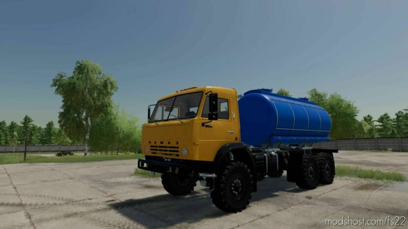 FS22 Kamaz Truck Mod: Barrel V1.0.0.1 (Featured)