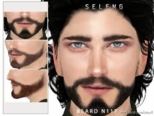 Sims 4 Male Hair Mod: Beard N117 (Featured)