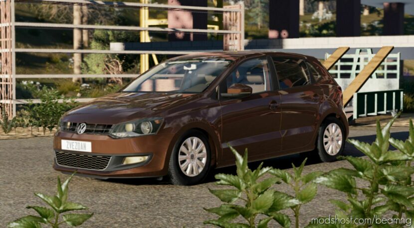 BeamNG Volkswagen Car Mod: Polo Pack 0.29 (Featured)