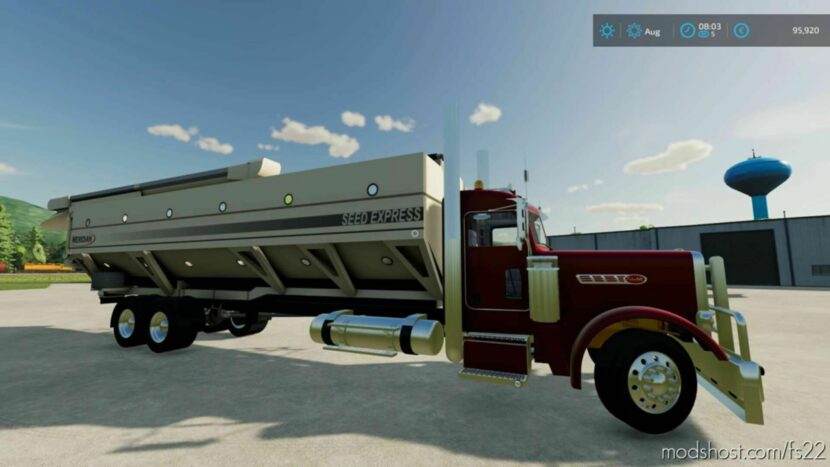 FS22 Peterbilt Truck Mod: Seed Tender (Featured)