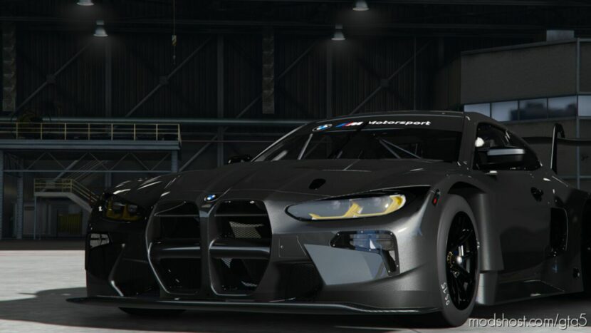 GTA 5 BMW Vehicle Mod: M4 GT3 2022 Add-On (Featured)