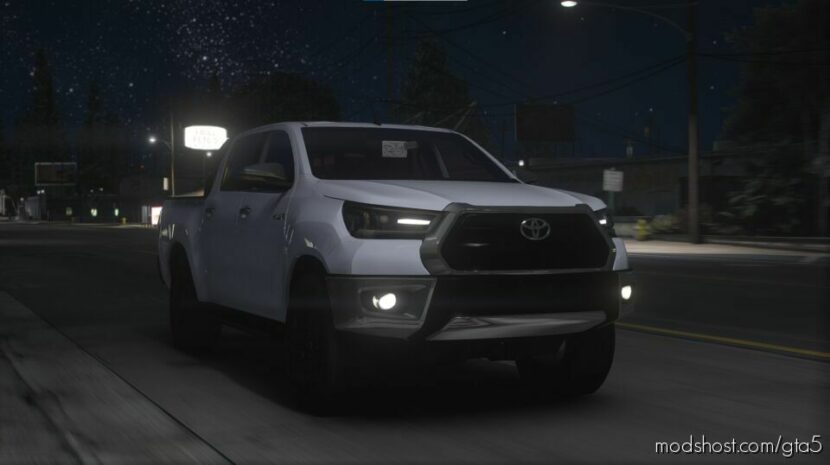 GTA 5 Toyota Vehicle Mod: Hilux GLX 2021 Add-On / Fivem (Featured)