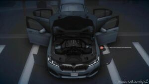 GTA 5 BMW Vehicle Mod: 2021 BMW 5 Series 530D Add-On (Image #2)