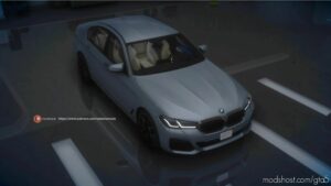 GTA 5 BMW Vehicle Mod: 2021 BMW 5 Series 530D Add-On (Image #4)