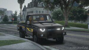 GTA 5 Toyota Vehicle Mod: Land Cruiser ( 70 Series ),GR 4WD 2023 Add-On | Animated Lights (Image #5)