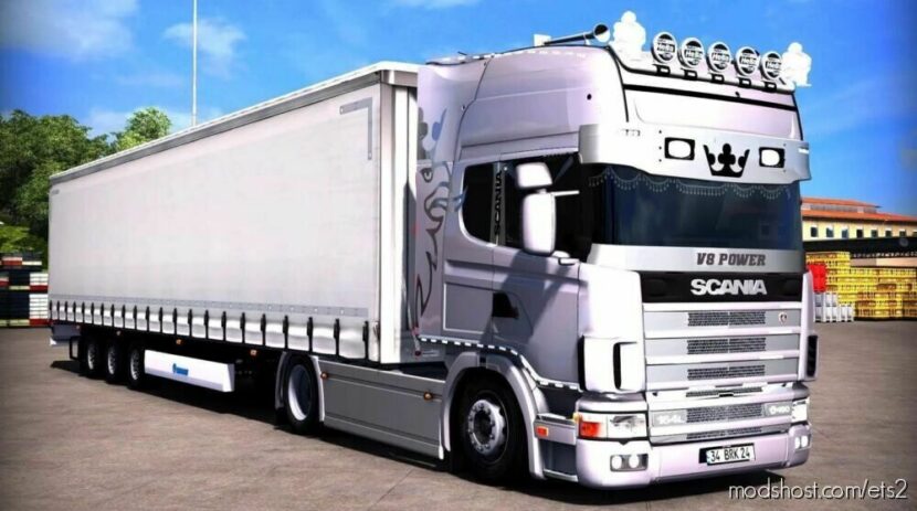 ETS2 Scania Truck Mod: 164L Custom V4 (Featured)