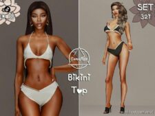 Sims 4 Swimwear Clothes Mod: Bikini SET 321 (Featured)