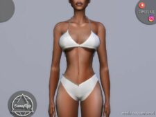 Sims 4 Swimwear Clothes Mod: Bikini SET 321 (Image #2)