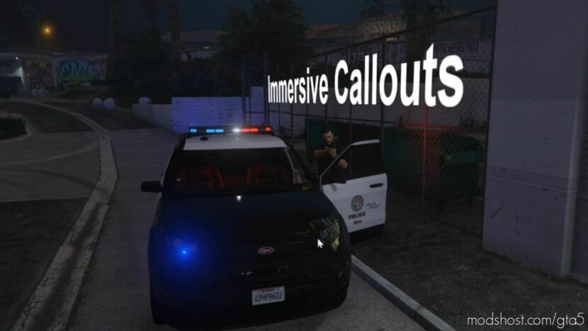 GTA 5 Script Mod: Immersive Callouts V0.1.1 (Featured)