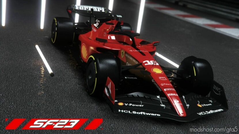 GTA 5 Ferrari Vehicle Mod: 2023 Ferrari SF-23 (Featured)