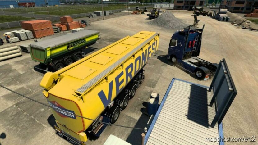 ETS2 Trailer Mod: Menci Venere Cistern V1.1 (Featured)