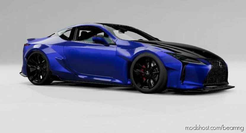 BeamNG Lexus Car Mod: LC500 0.29 (Featured)